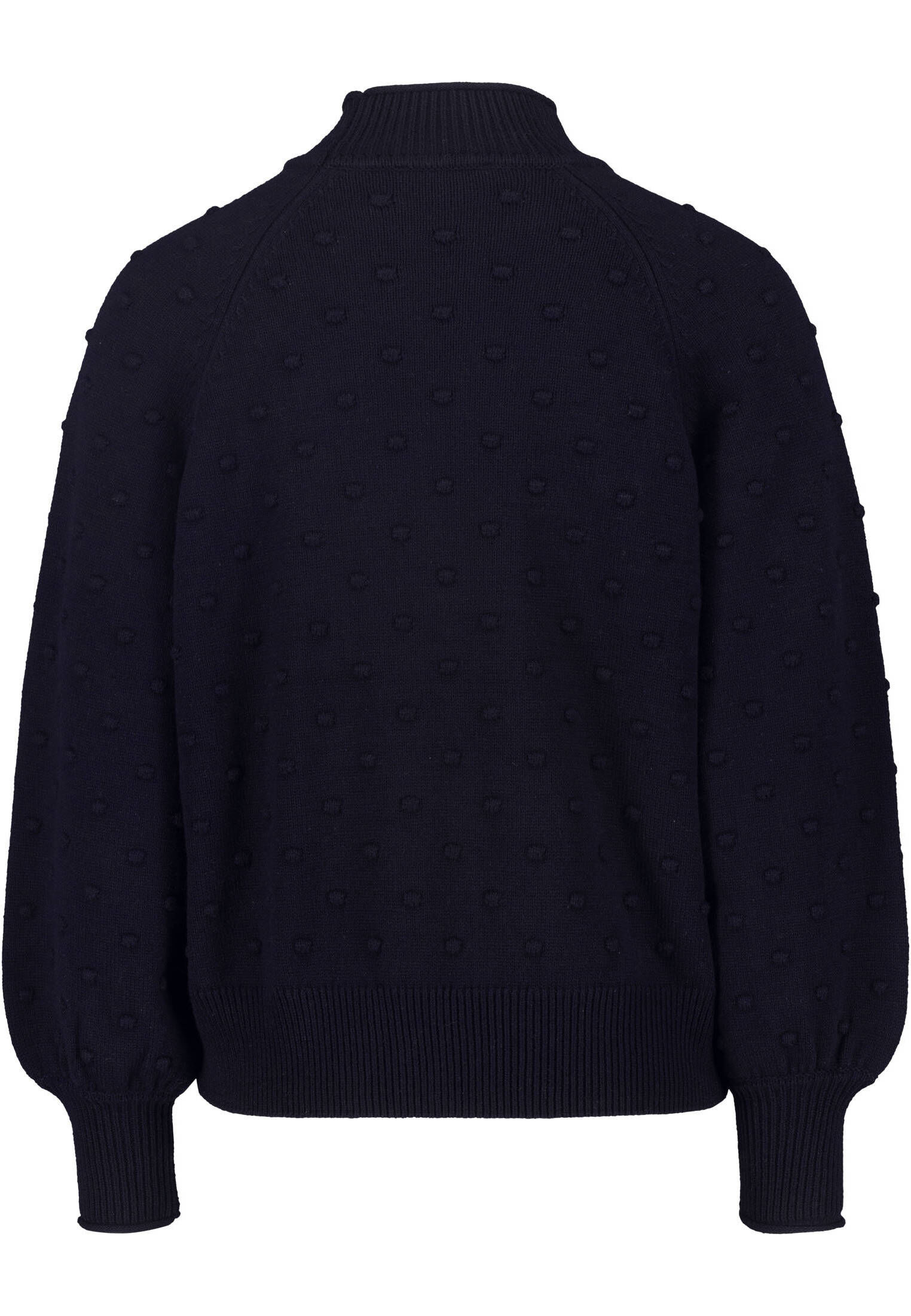 zero| Damen Pullover mit Punktestickerei