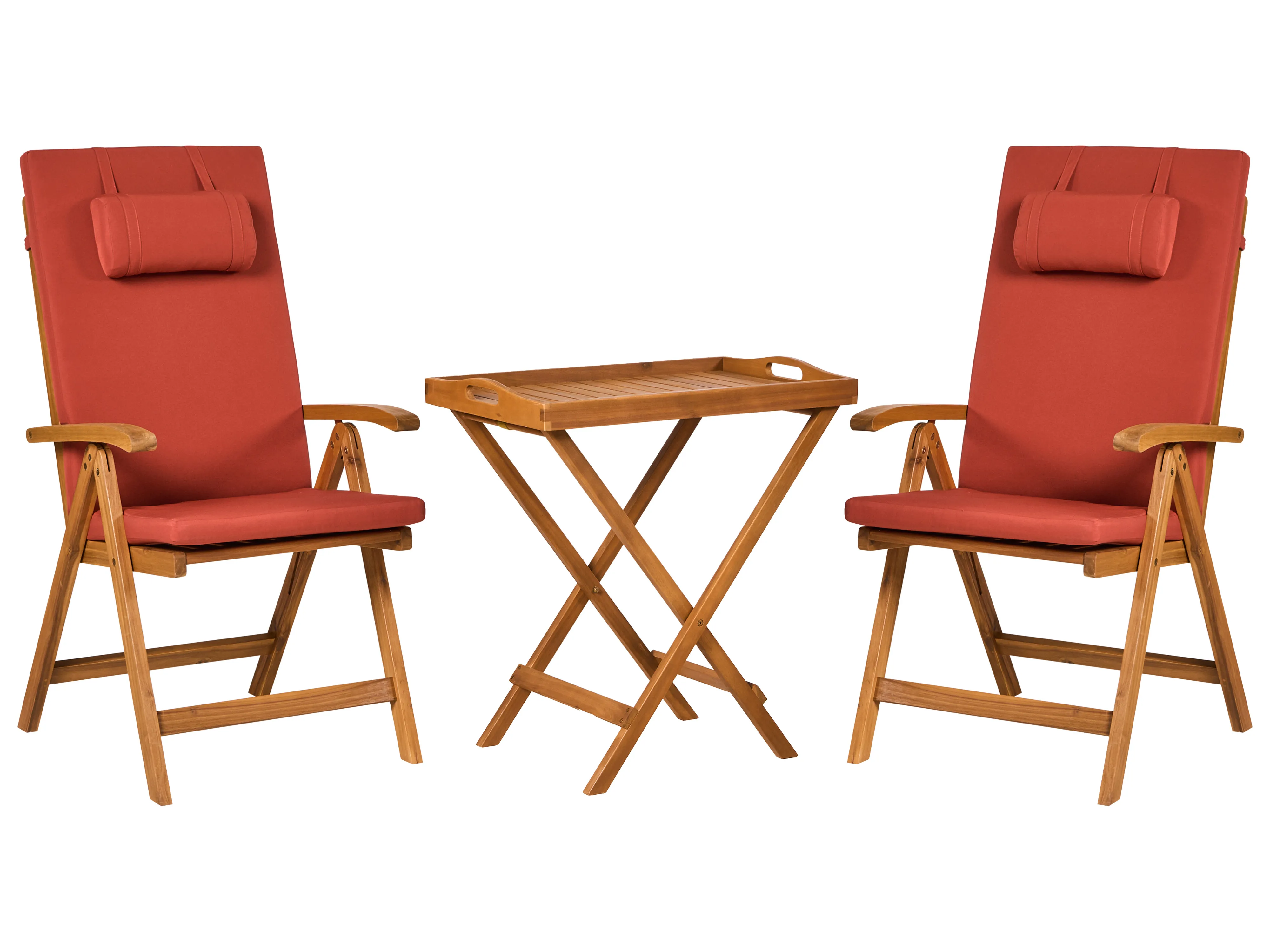 Bistroset JAVA PREMIUIM Acaciahout Rood