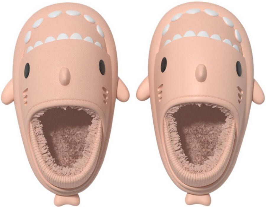 JAXY Haai Slippers Shark Slides Shark Slippers Pantoffels en Sloffen en Roze