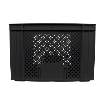Fietskrat zwart 31L