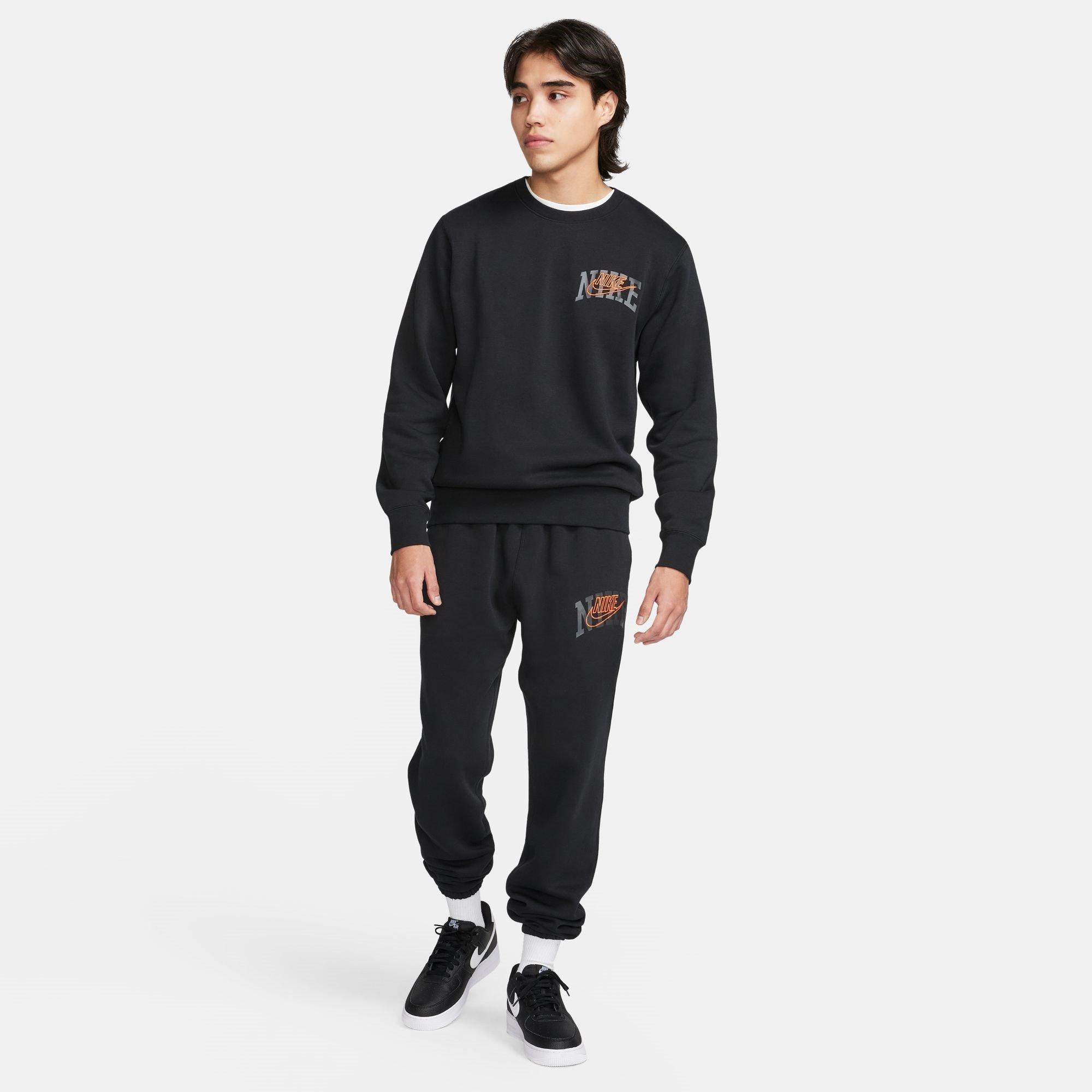 Nike Club Fleece Mens Long Sleeve Crew