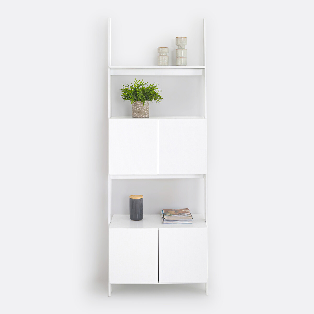 LA REDOUTE INTERIEURS<br>Estante de parede tipo escada, 4 portas, Domeno