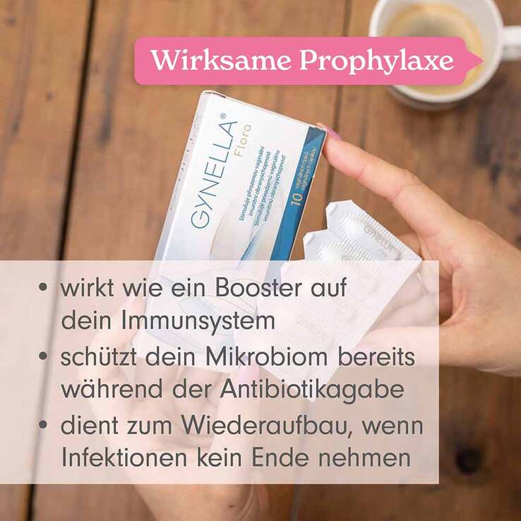Gynella Flora Vaginalsuppositorien, 10 St