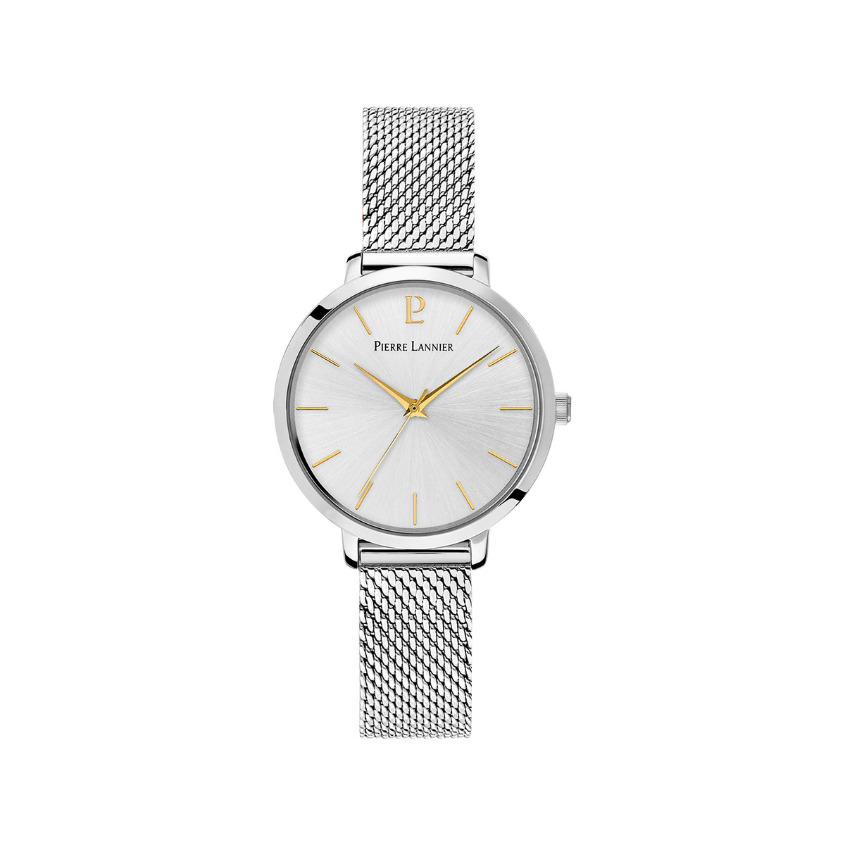 Montre PIERRE LANNIER Chouquette femme bracelet acier