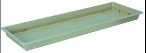 PLATEAU RECTANGULAIRE GRANDE L.84CM VERT ARGILE