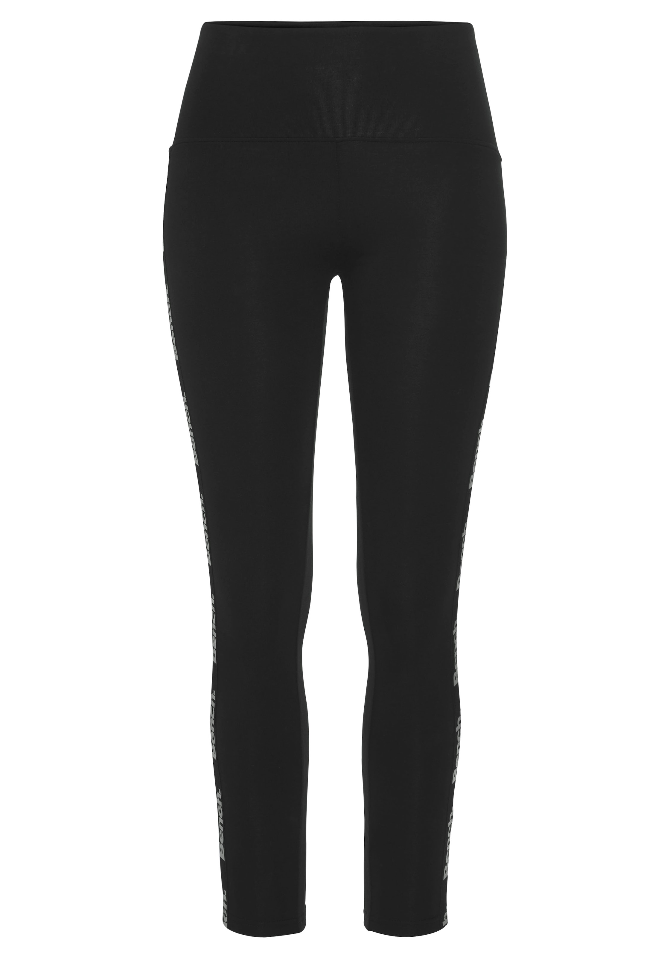 Bench. Loungewear Leggings  mit bedruckten Tapestreifen