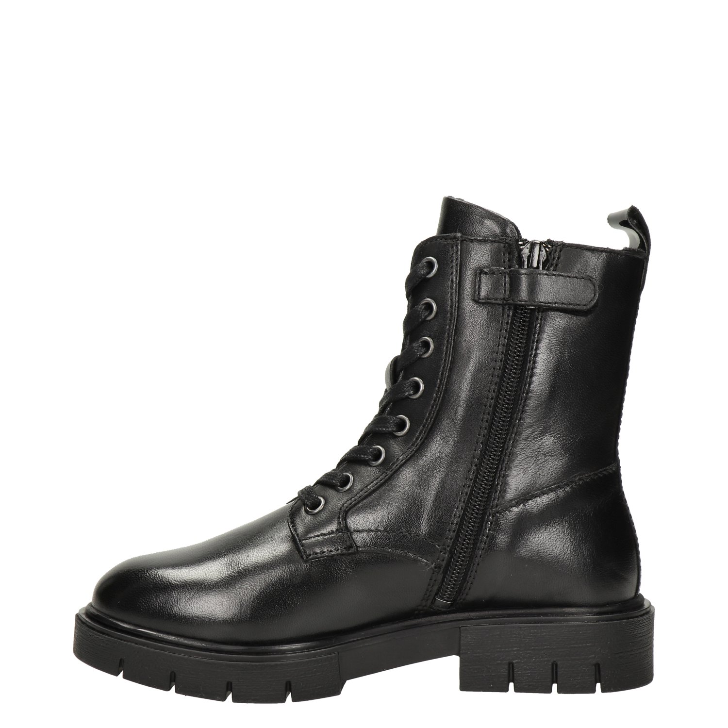 dames veterboot Nelson Kids Zwart
