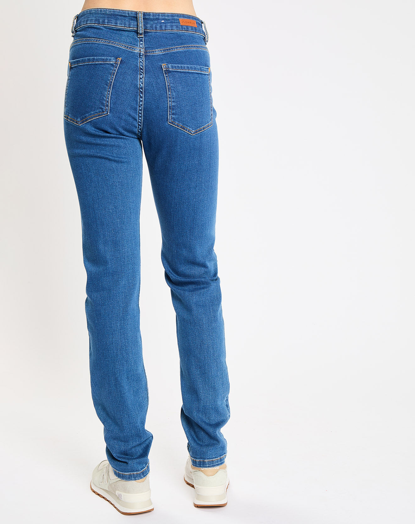 Jodhpur Jean bmock droit brut bleu