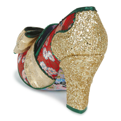 Irregular Choice - All The Time - Rouge / Doré