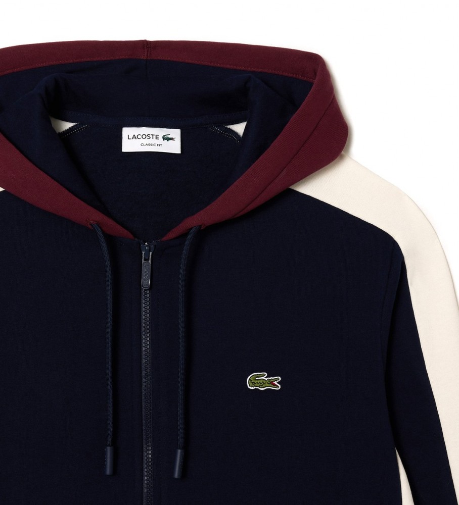 Moletom Lacoste Navy Color Block