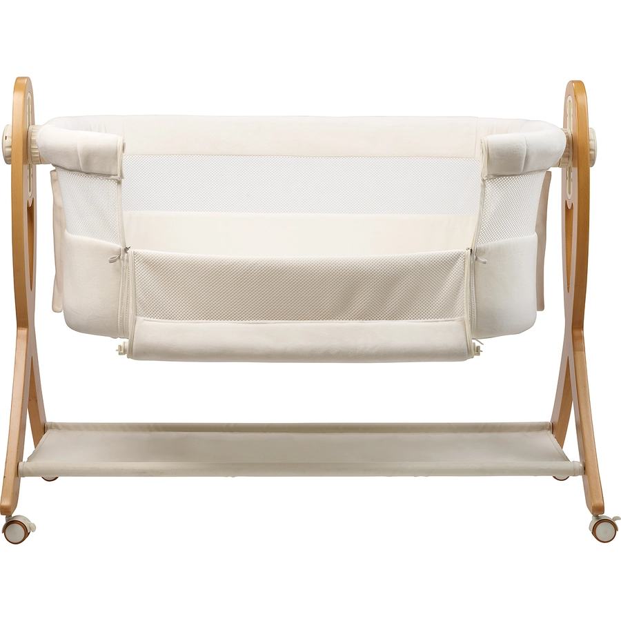 babyGO Beistellbett SidybySide creme