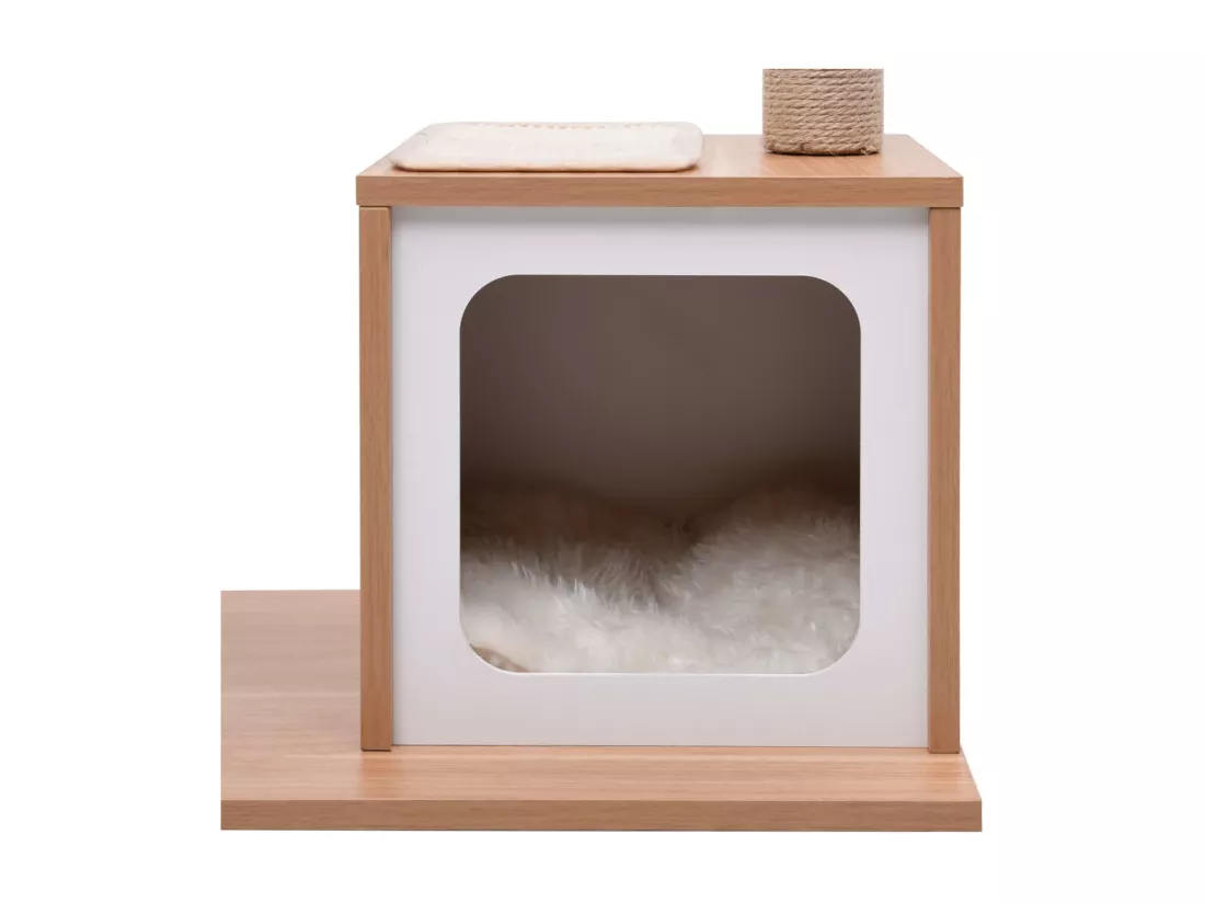 Arbre à chat avec tapis à gratter en sisal 104 cm
