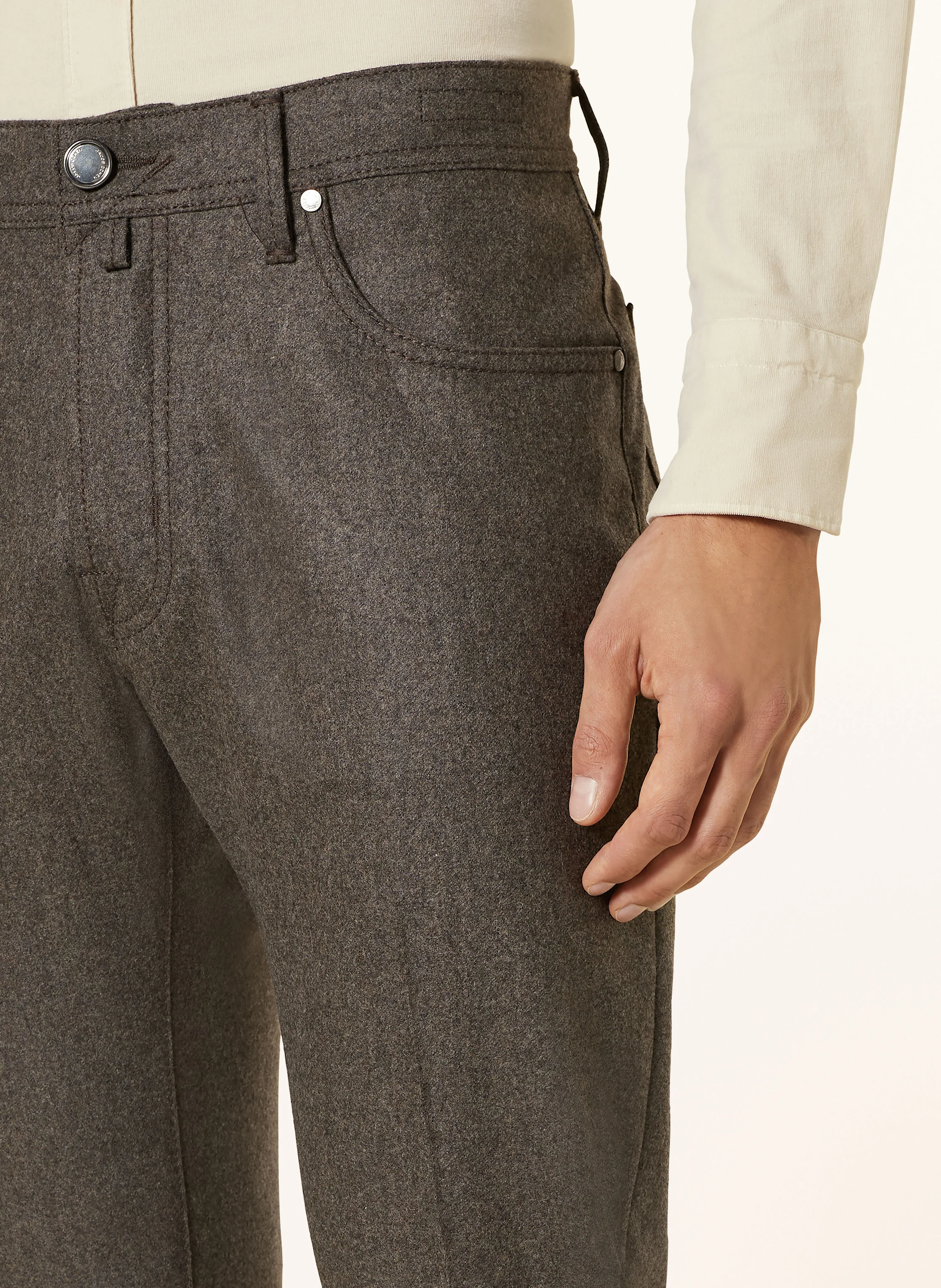 JACOB COHEN Flanellhose Slim Fit