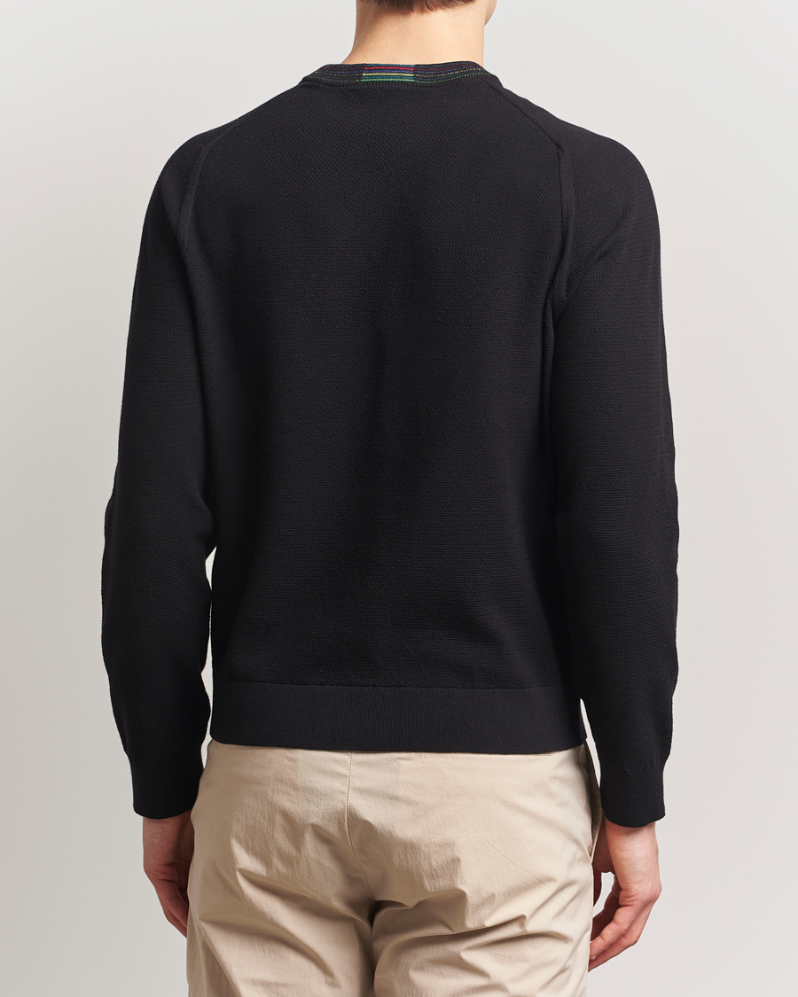 PS Paul Smith Cotton Knitted Sweater Black