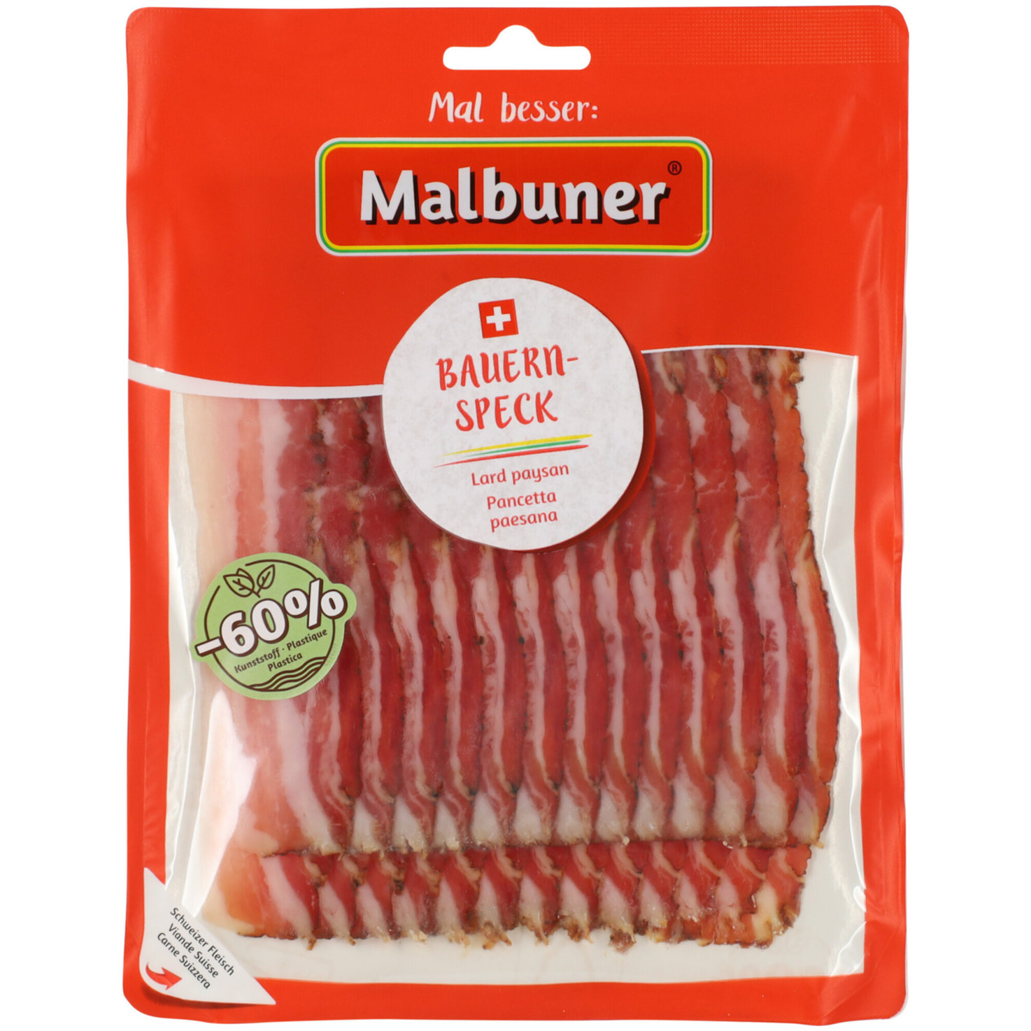 Malbuner Bauernspeck ca. 120g