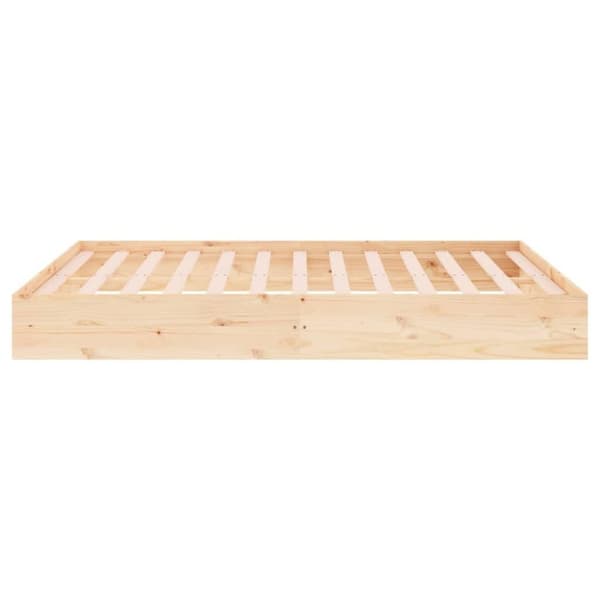 vidaXL Sengeramme heltre 120x200 cm