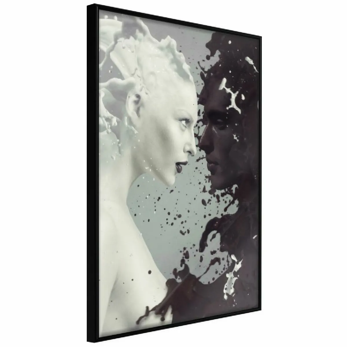 Paris Prix Affiche Complementary Opposites 20x30 cm - Noir