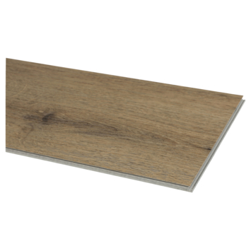 Click PVC Basic rechte stroken warmbruin eiken houtlook