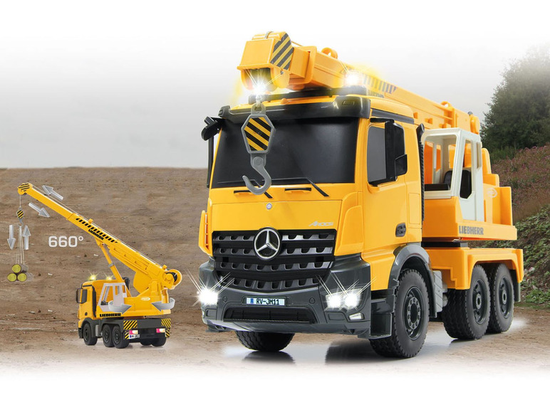 Zware kraan Mercedes-Benz Arocs Liebherr