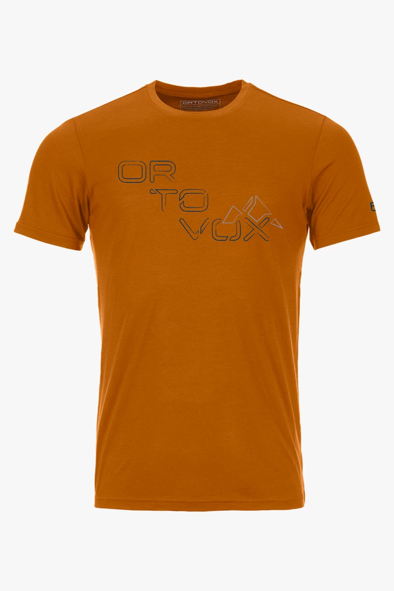 Ortovox 185 Merino Tangram Logo Herren T-Shirt