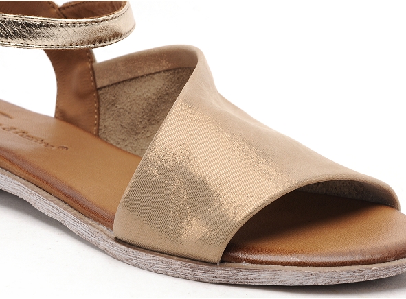 Lune et l autre nu pieds plats femme sandra marron