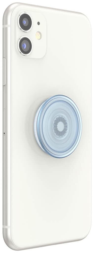 Popsockets PopGrip til mobiltelefon (Ice Blue)