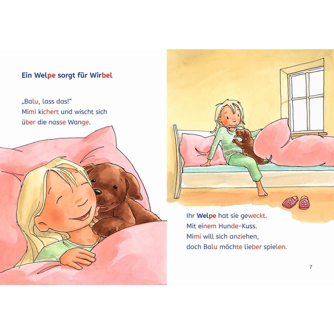 Leselöwen 1.Klasse - Zwei Freundinnen und ein neugierieger Welpe