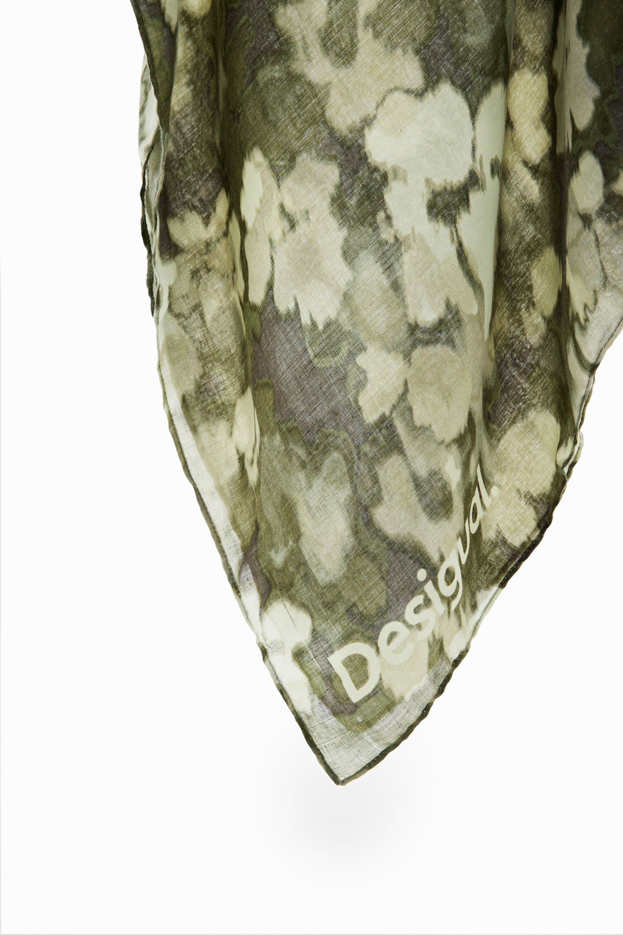 Foulard rectangulaire camouflage