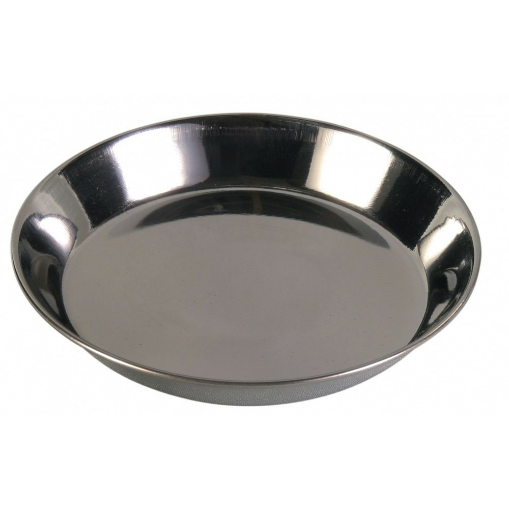 Écuelle 0.2 l ø 13 cm en acier inox pour chat