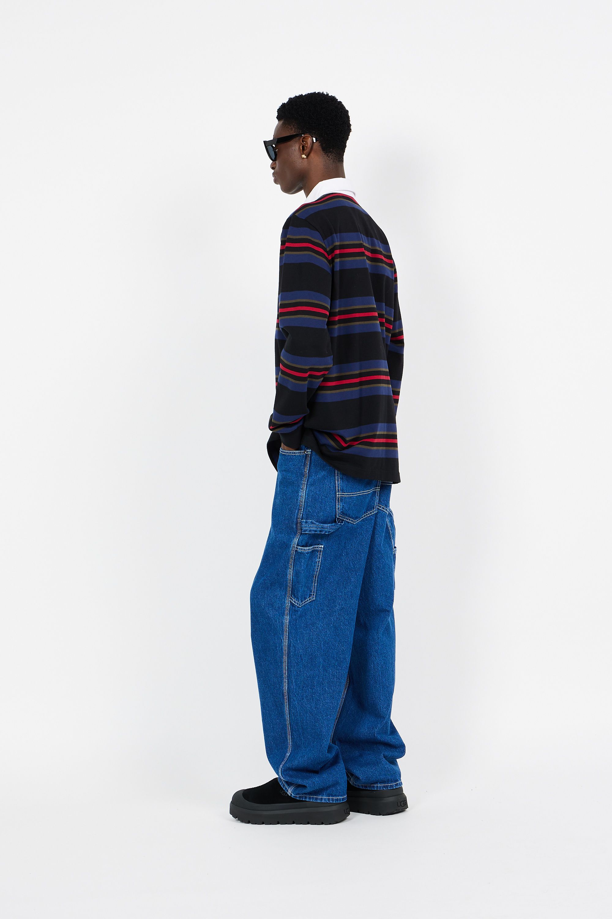 CARHARTT WIP Polo L/S Oregon Rugby Shirt Multicolore