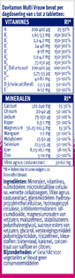 Davitamon Multi Vrouw Tabletten 60TB