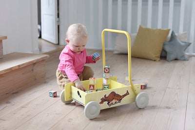 Pippi Langstrømpe Gåvogn, Gul