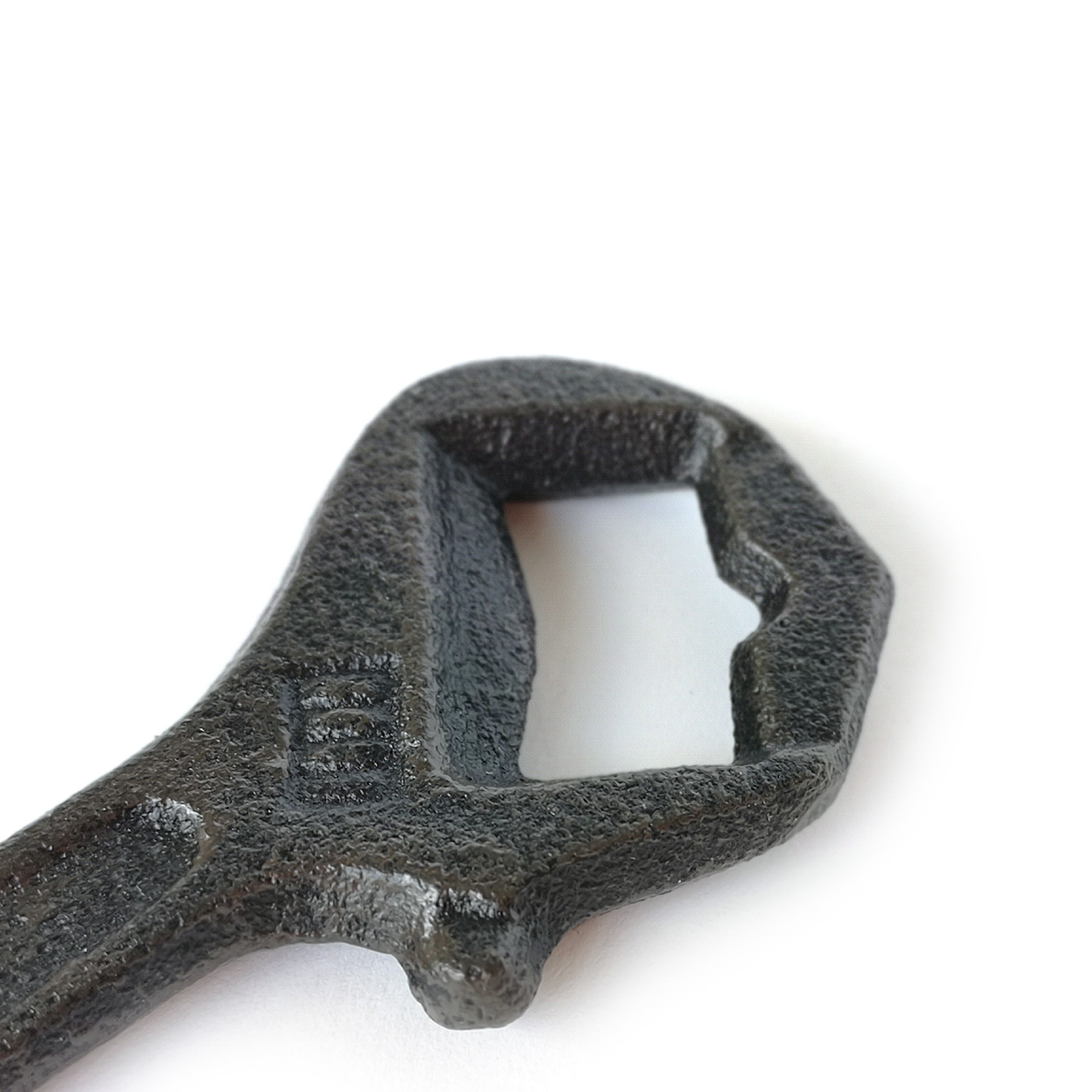 Flaschenöffner 'Schraubschlüssel', dunkelgrau, T 16,5 cm, B 4,5 cm, H 1 cm günstig bestellen