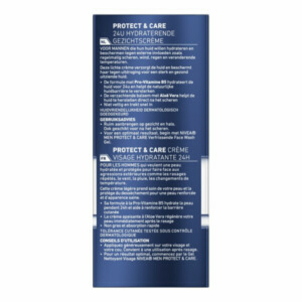 3x Nivea Men Protect & Care Gezichtscrème75 ml