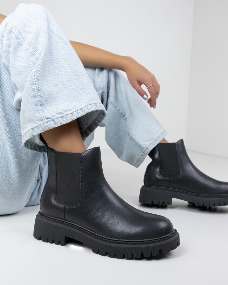 Skechers Modern Rugged Chelseaboots  - zwart