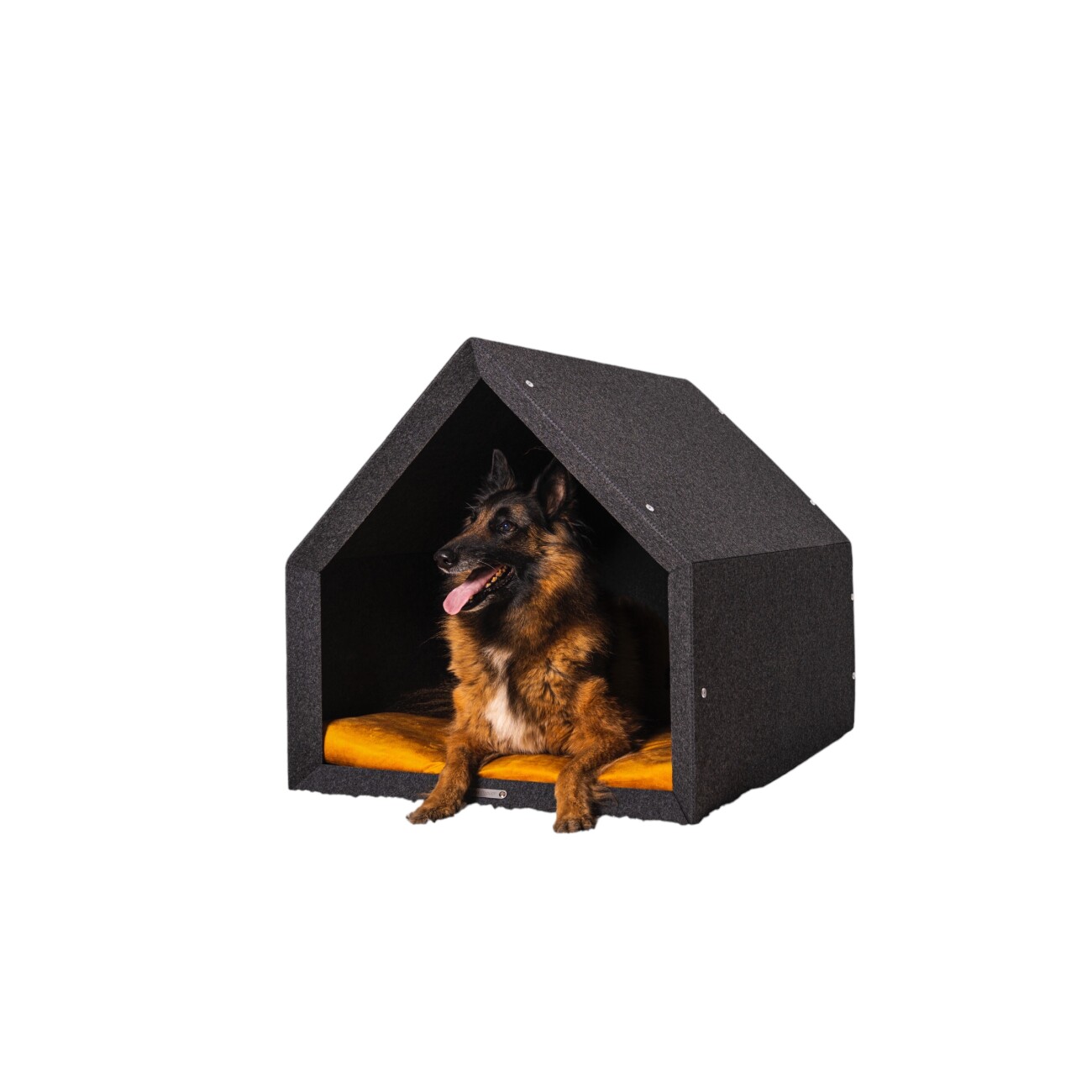 Rexproduct Pethome 2.0 dunkelgrau gelb/ grau S
