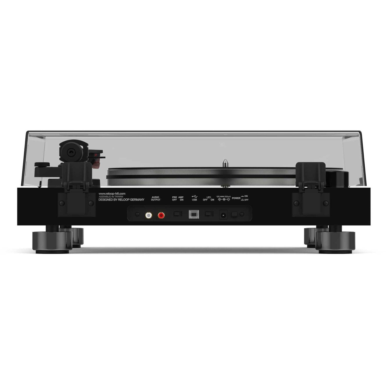 Reloop Turn 7 HiFi platenspeler met Ortofon 2M Red cartridge