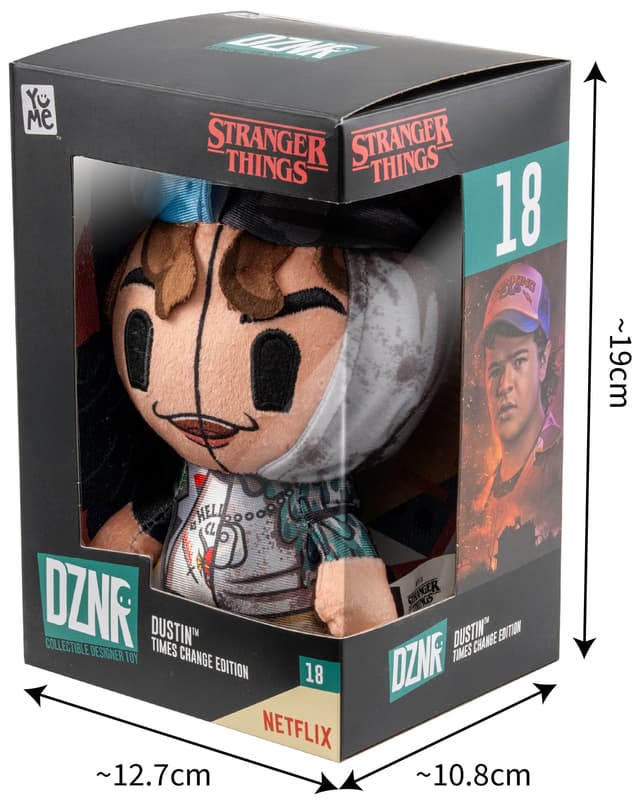 YuMe DZNR Time Change ED Stranger Things bamse (Dustin)