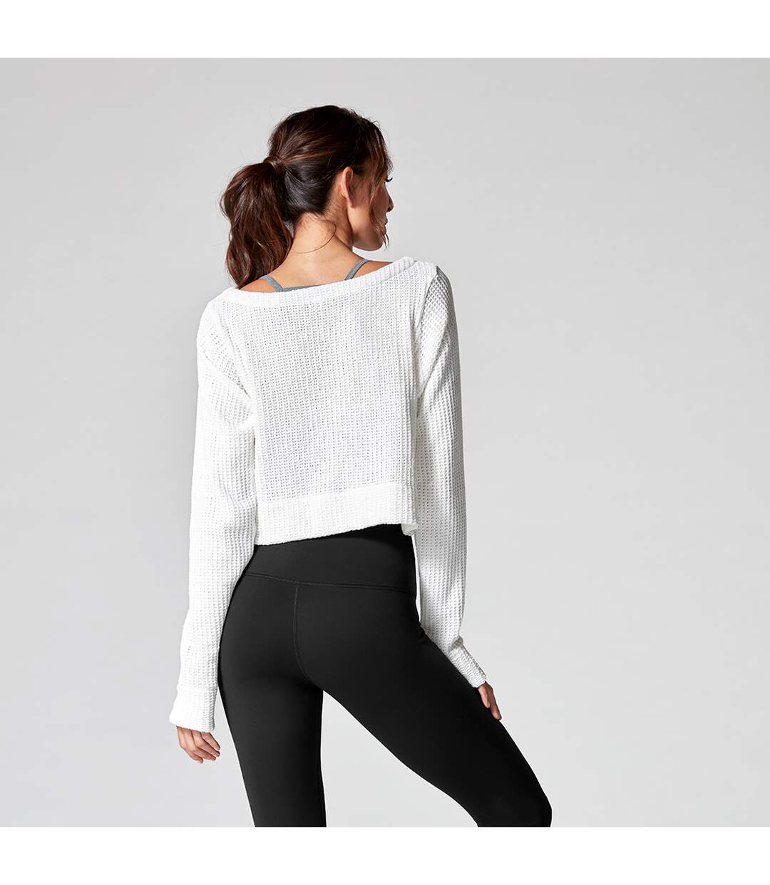 Tavi Noir - Sweat WARM UP - Femme (Blanc) - UTMQ512