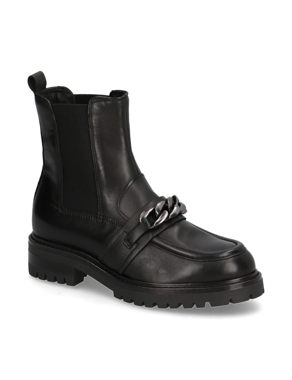 Glattleder Chelsea Boot