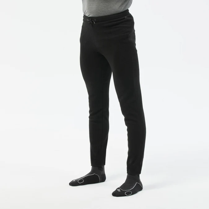 Decathlon Quechua - Calça Legging de Caminhada Masculina Quechua MH100 em Fleece