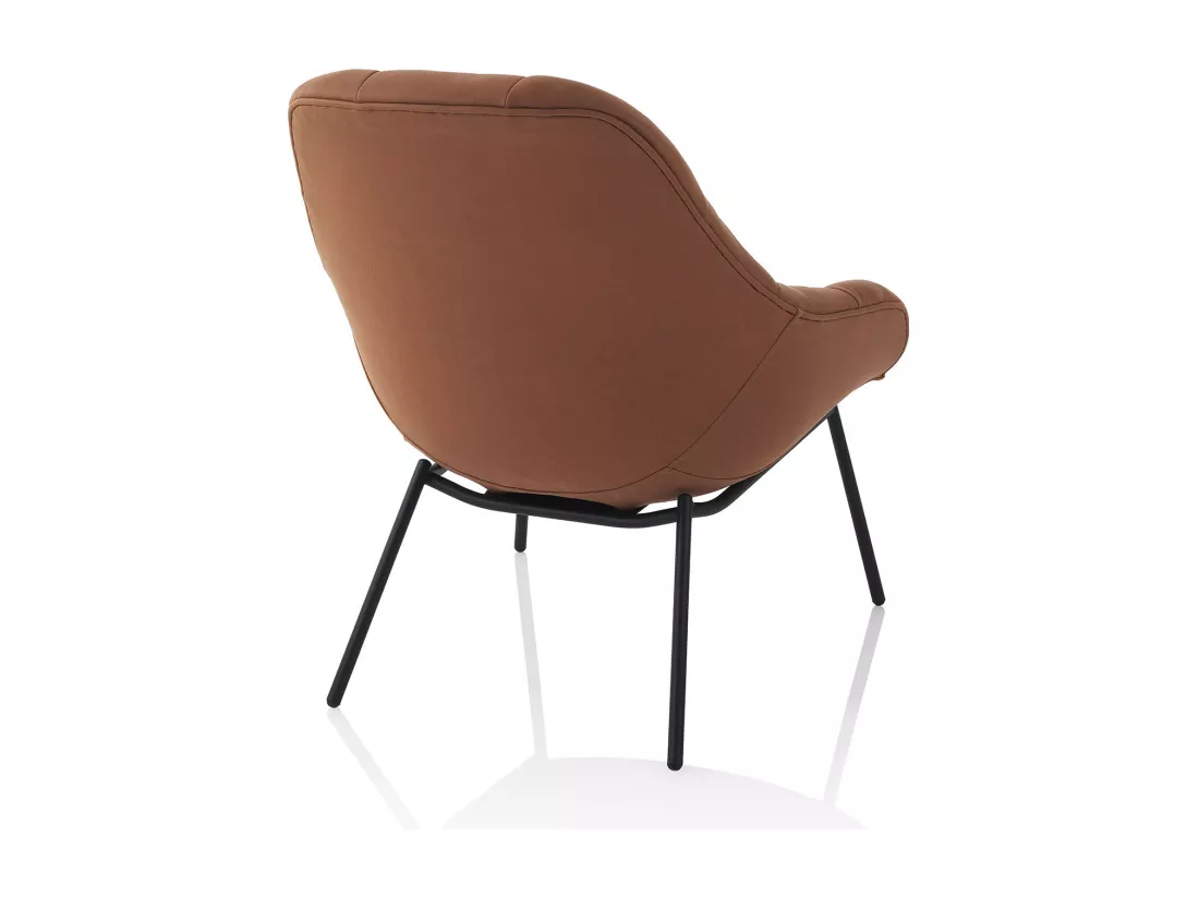 Fauteuil CARLA brun