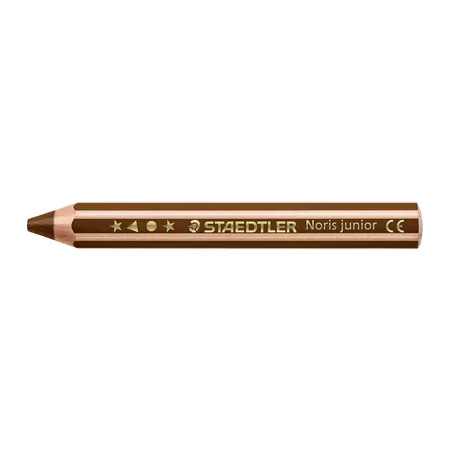 STAEDTLER® Noris® junior 140, 3 in 1 Kindermalstift, van dyke braun