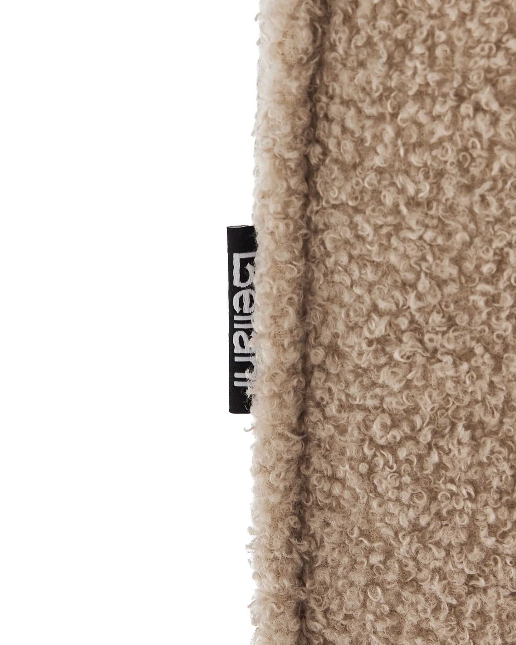 Fauteuil ELLEDE Bouclé Lichtbruin
