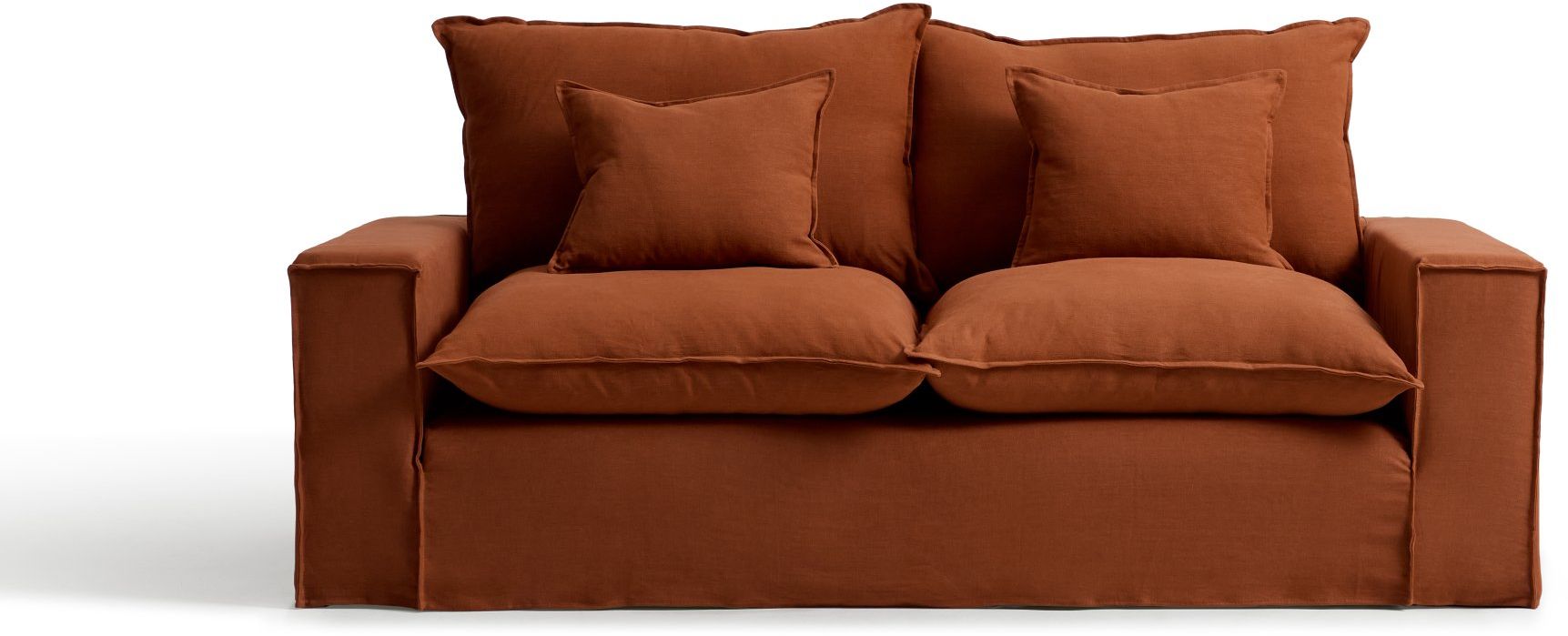 Kave Home Anarela Terracotta 2-Zitsbank