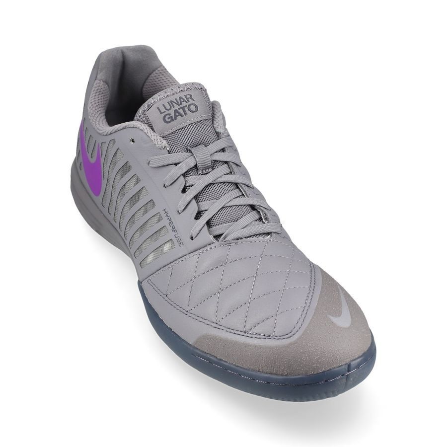 Nike Lunargato II IC Small Sided - Argenté/Lilac Bloom