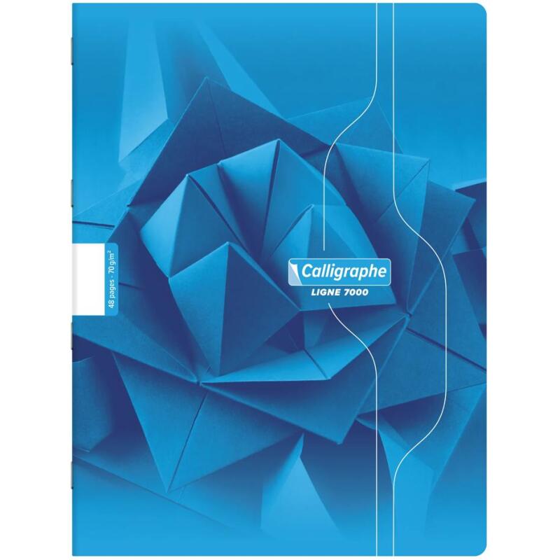 Cahier piqué 7000 24x32 cm 48 pages uni 70 g - Assortis
