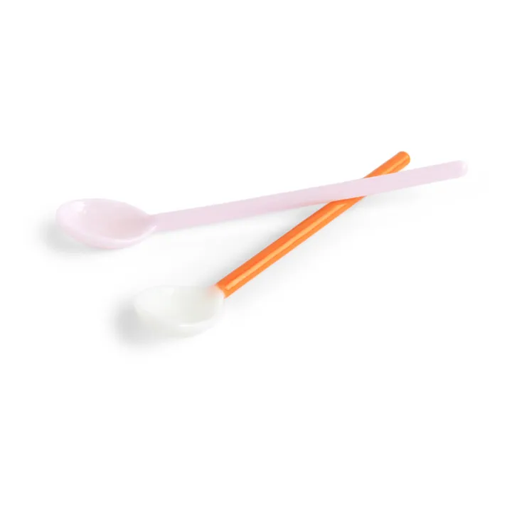 Hay Cuillères en borosilicate - Set de 2 | Orange