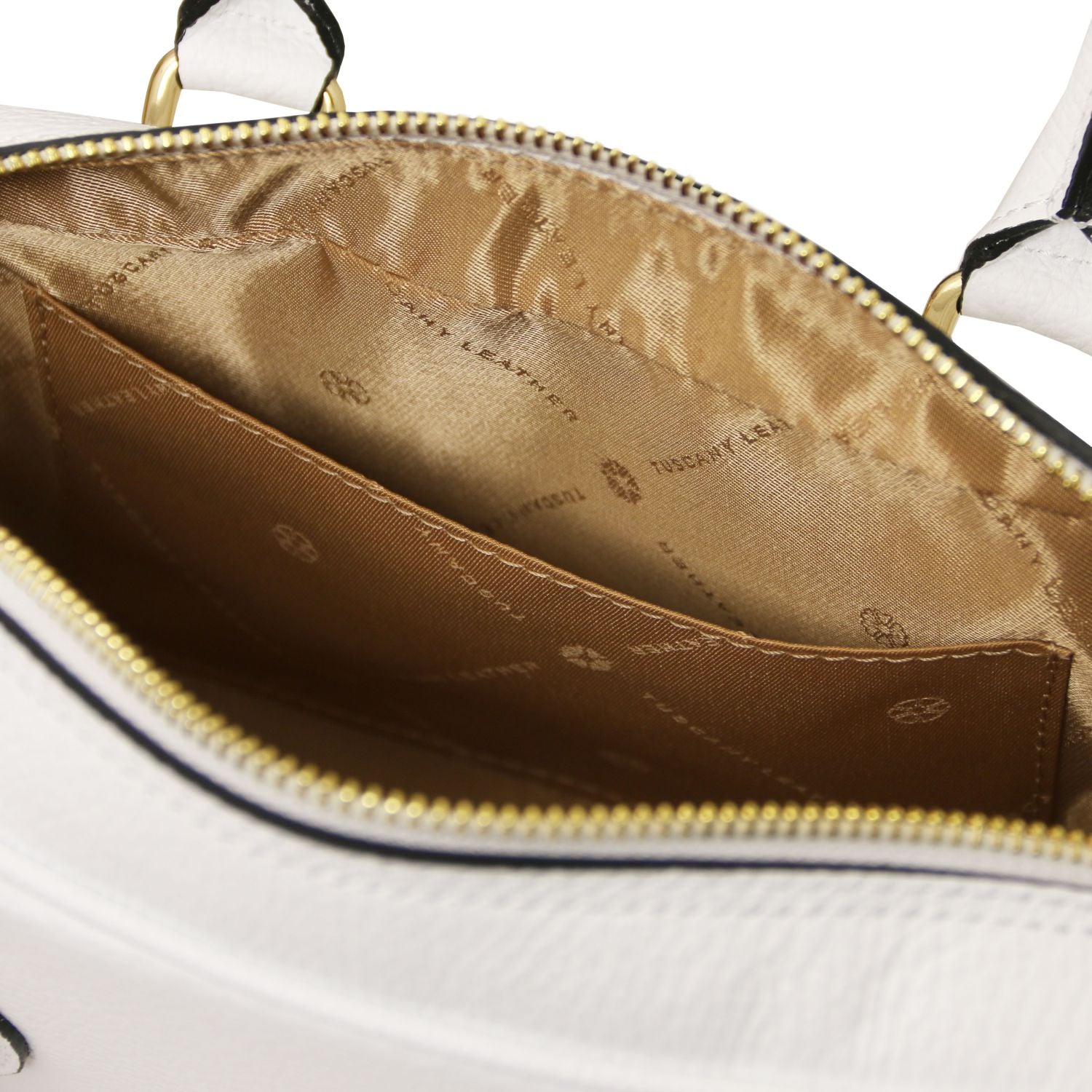 Tuscany Leather – Mousse - Leather handbag – Wit (TL142447)