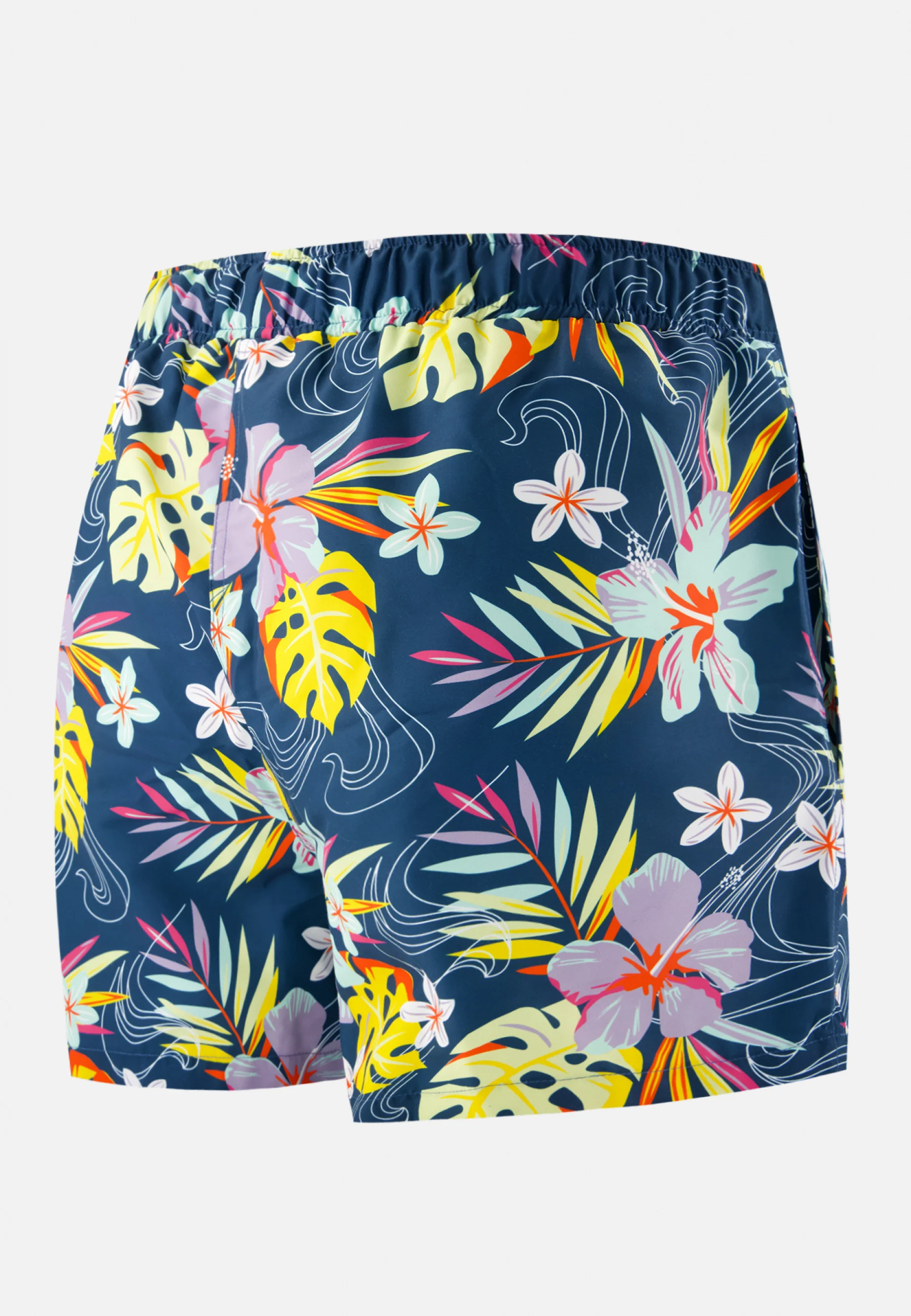 Short de bain court-Liamone Fleurs